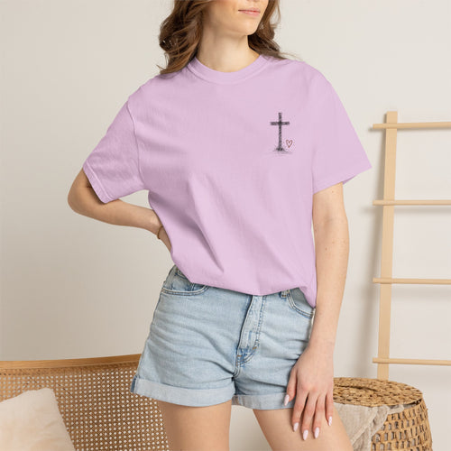 Christian Grateful Tee — "Grateful" Faith Graphic T-Shirt