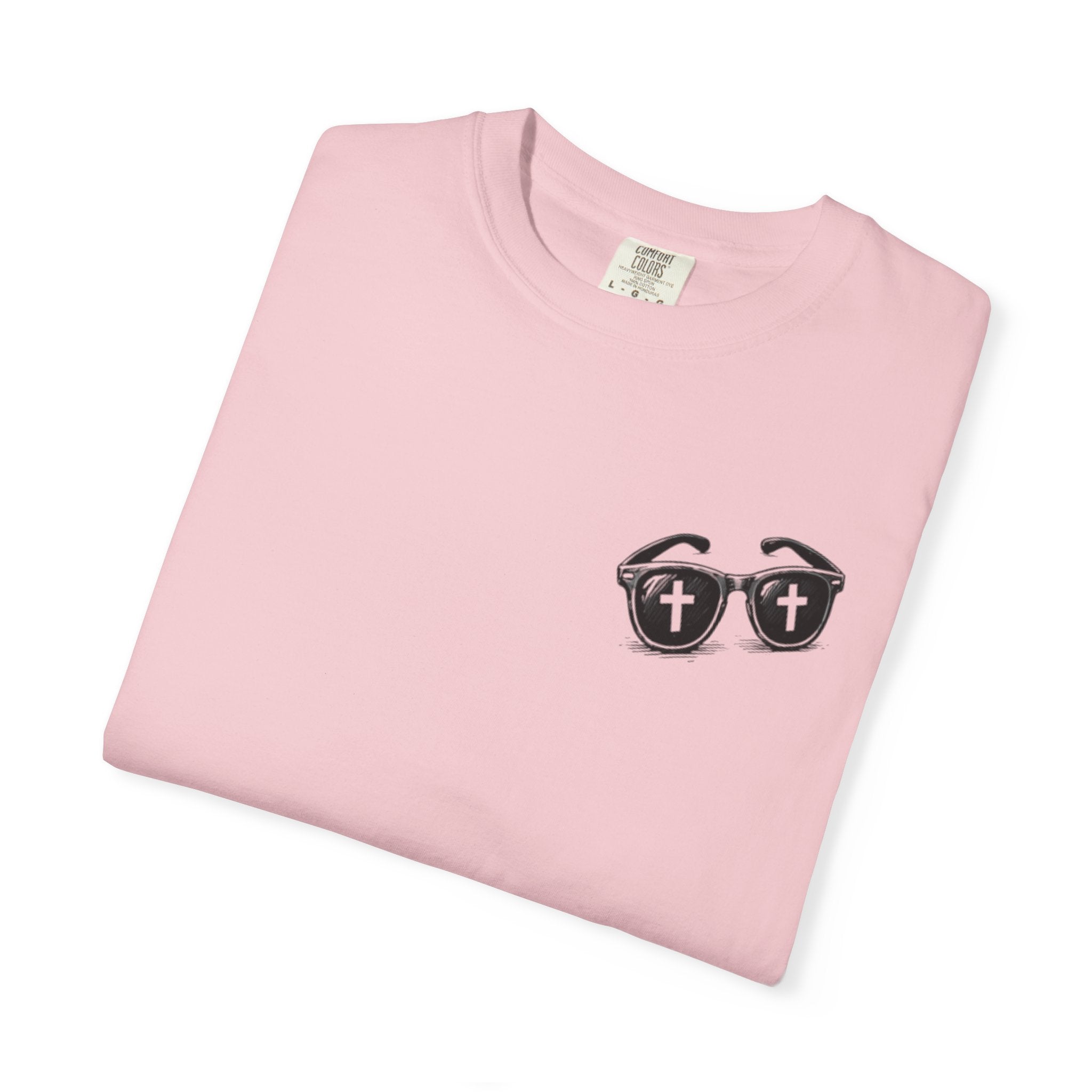 I Was Lost But Now I’m Found T-Shirt — Christian Sunglasses Faith Tee