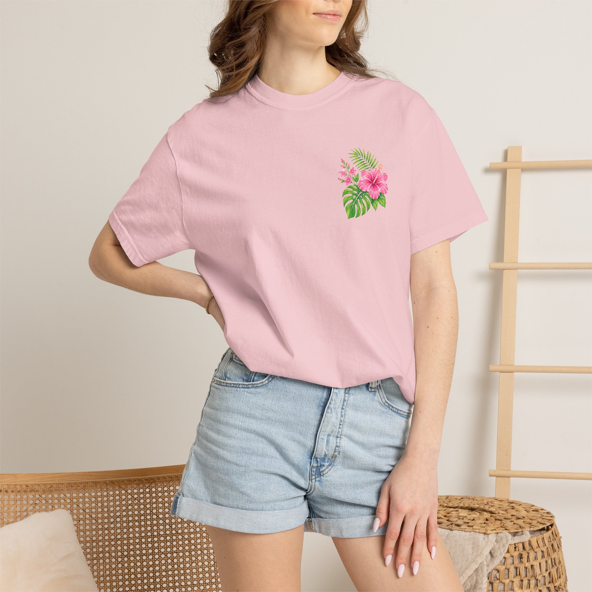 Floral Scripture T-Shirt — "For I Know the Plans I Have for You" Christian Tee
