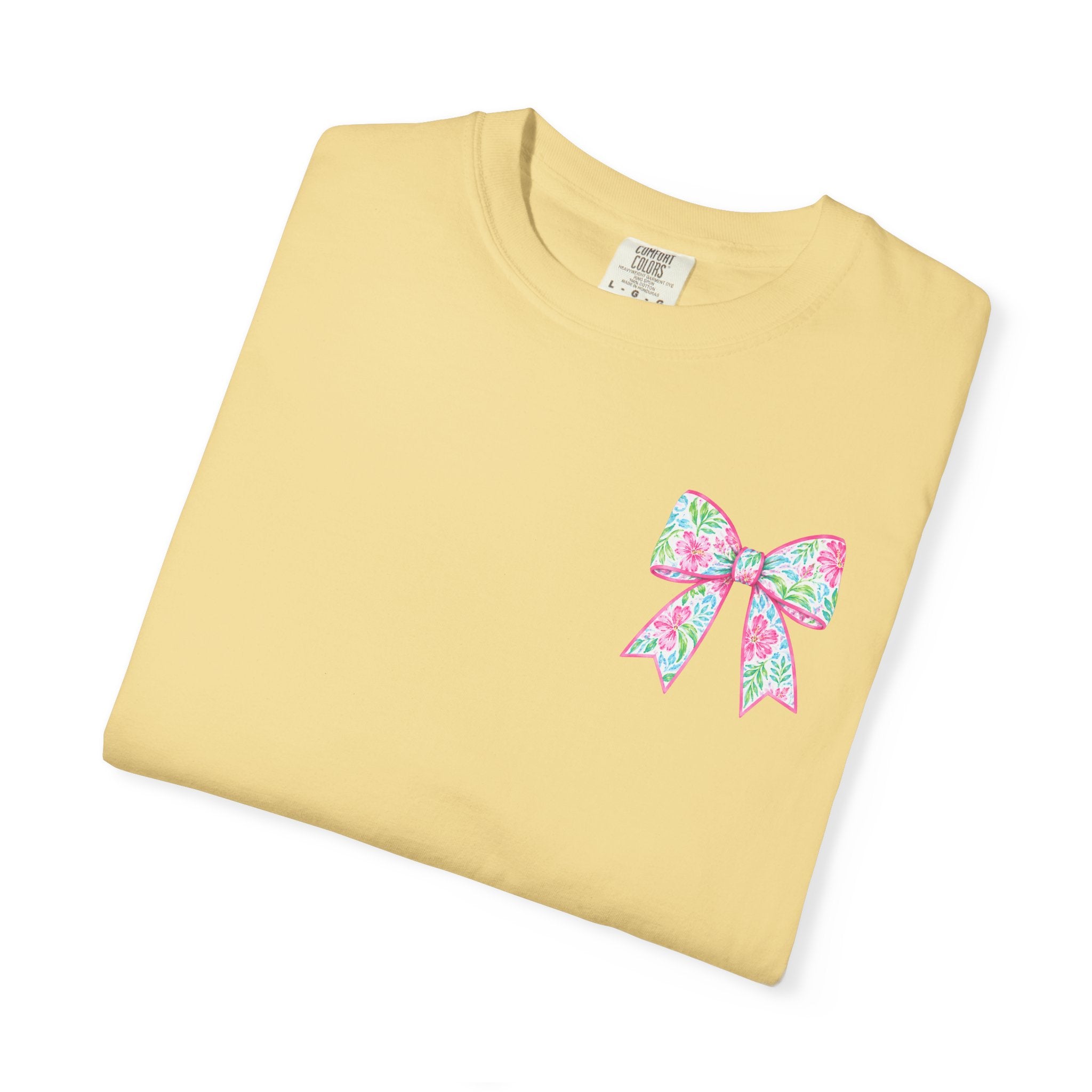 “If the Good Lord Is Willin” Floral Graphic T-Shirt