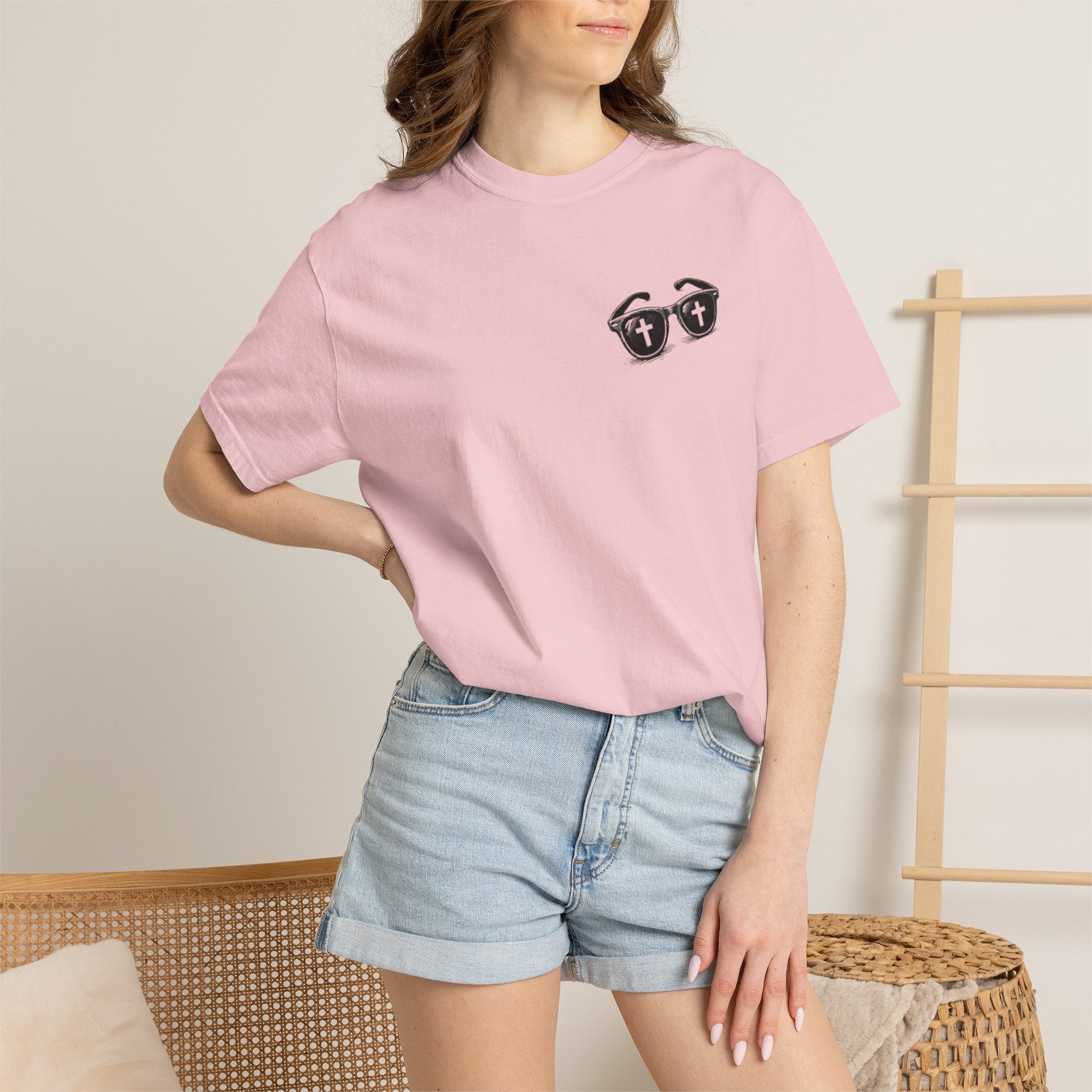 I Was Lost But Now I’m Found T-Shirt — Christian Sunglasses Faith Tee