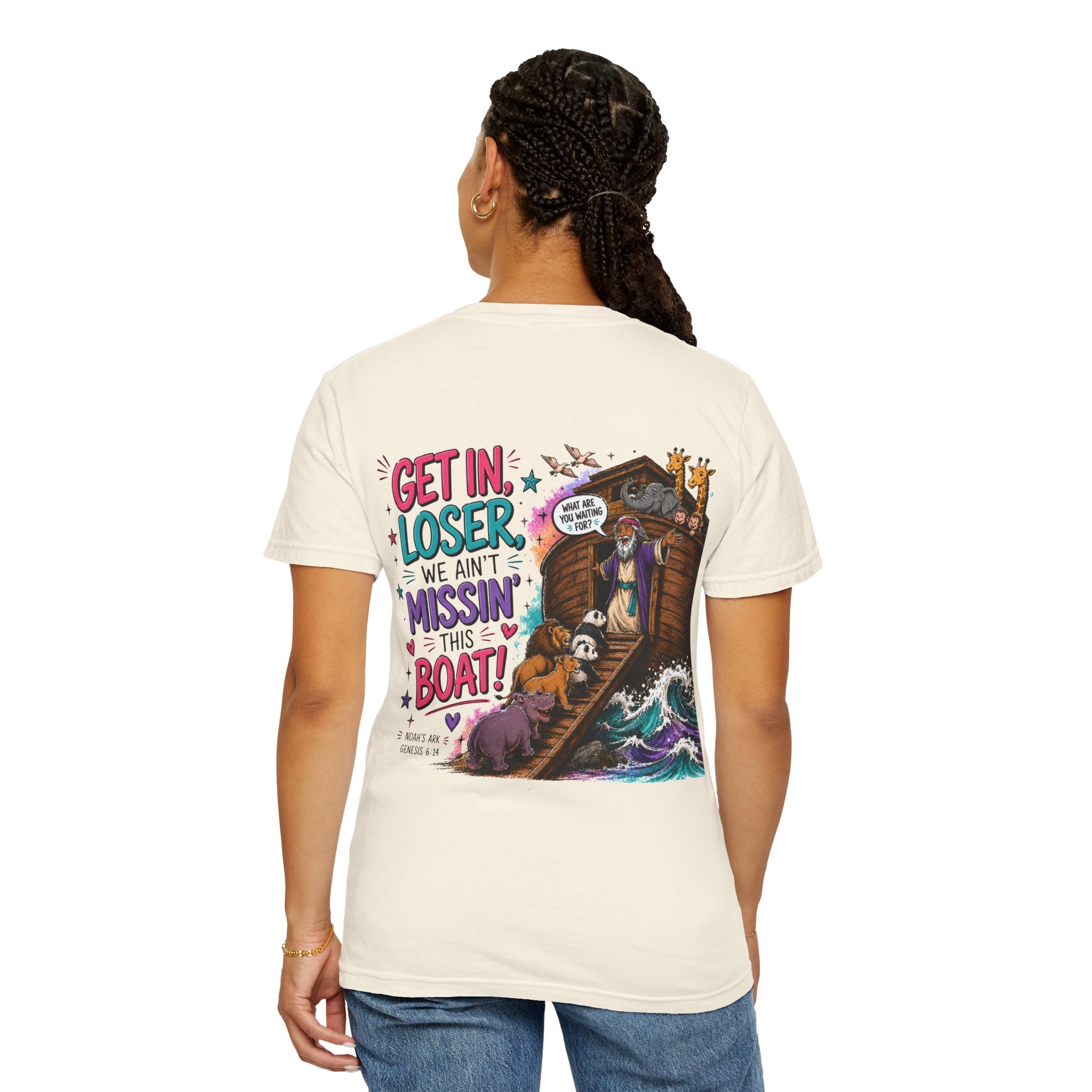 T-Shirt — "Get in Loser, We Aint Missin' This Boat" Graphic Tee