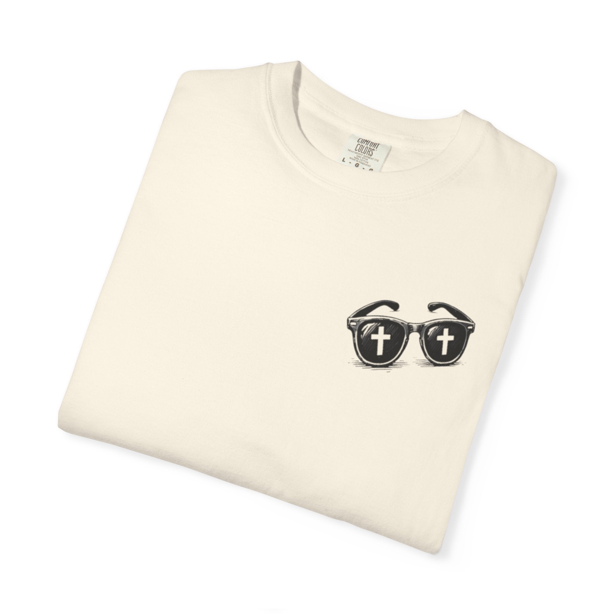 I Was Lost But Now I’m Found T-Shirt — Christian Sunglasses Faith Tee
