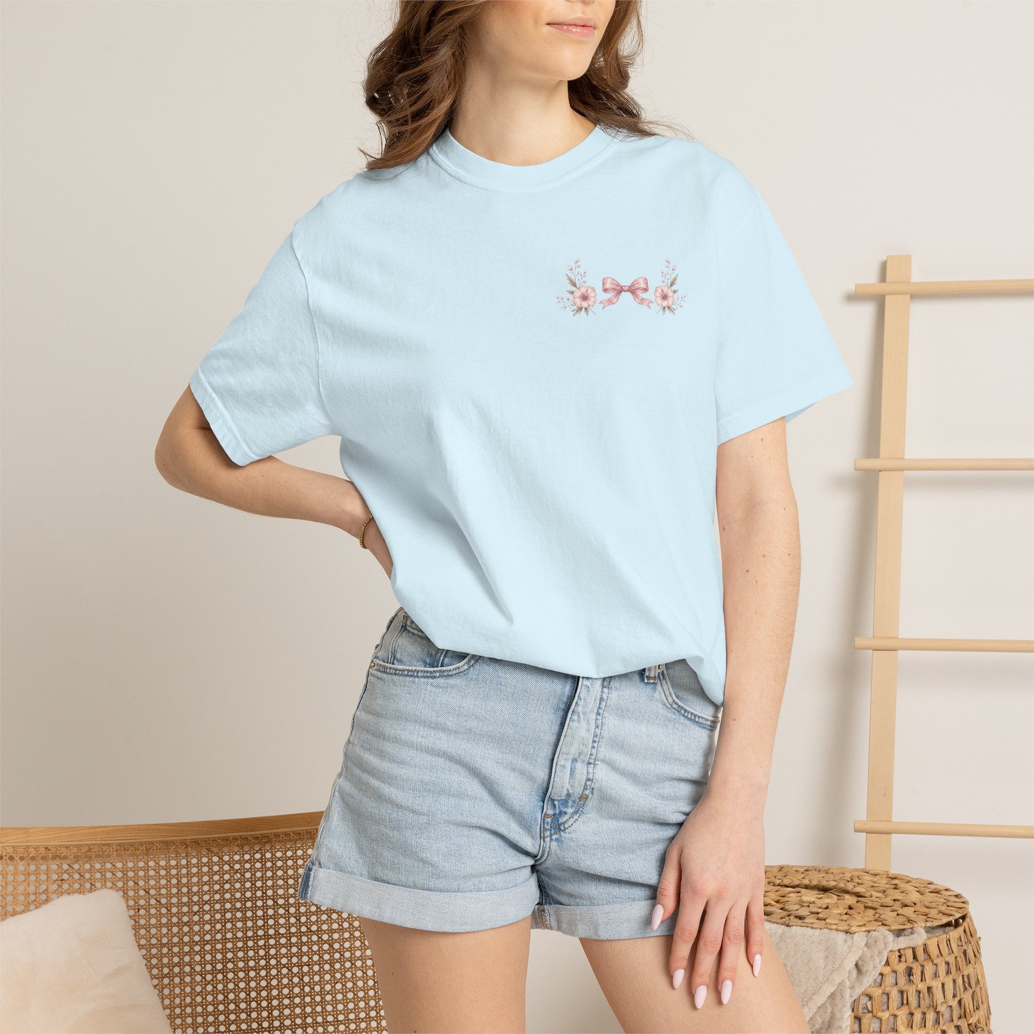 Deep Waters Whale T-Shirt — Psalm 42 Inspirational Graphic Tee