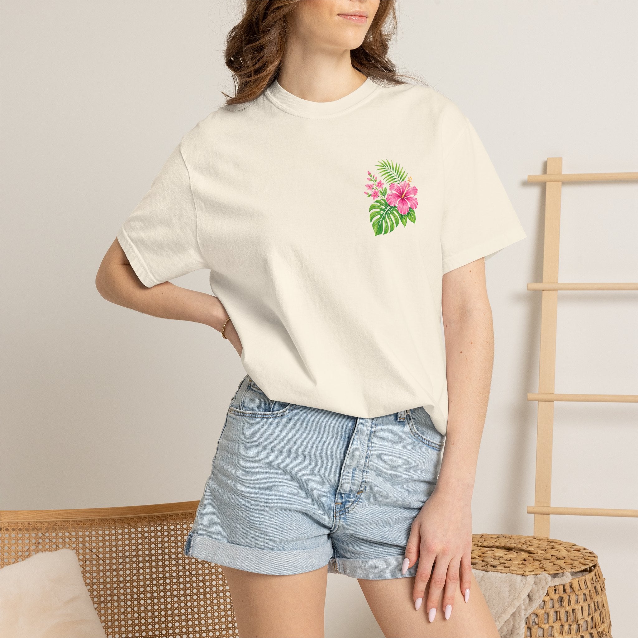 Floral Scripture T-Shirt — "For I Know the Plans I Have for You" Christian Tee
