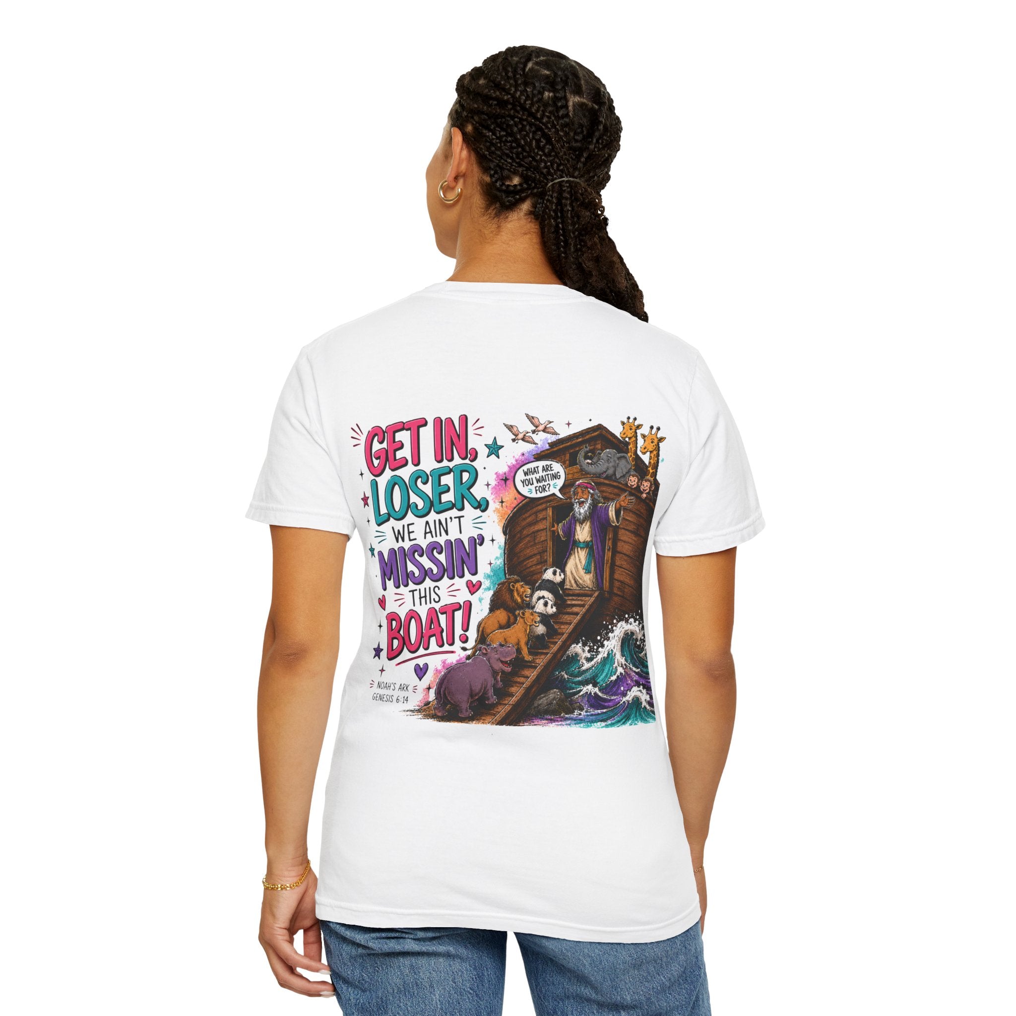 T-Shirt — "Get in Loser, We Aint Missin' This Boat" Graphic Tee