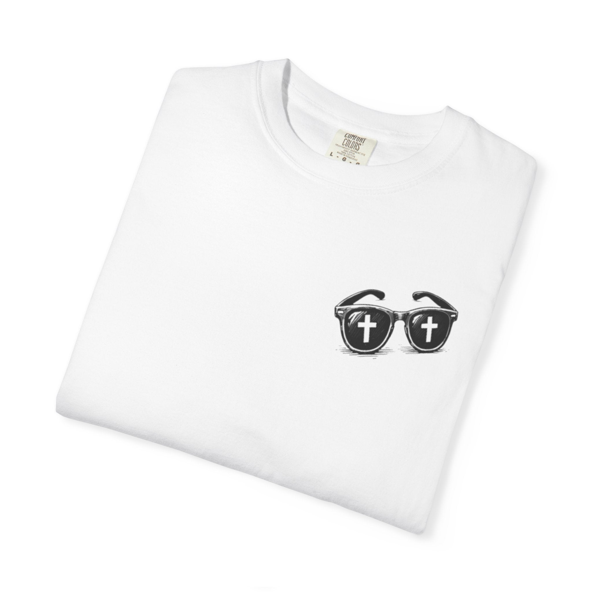 I Was Lost But Now I’m Found T-Shirt — Christian Sunglasses Faith Tee