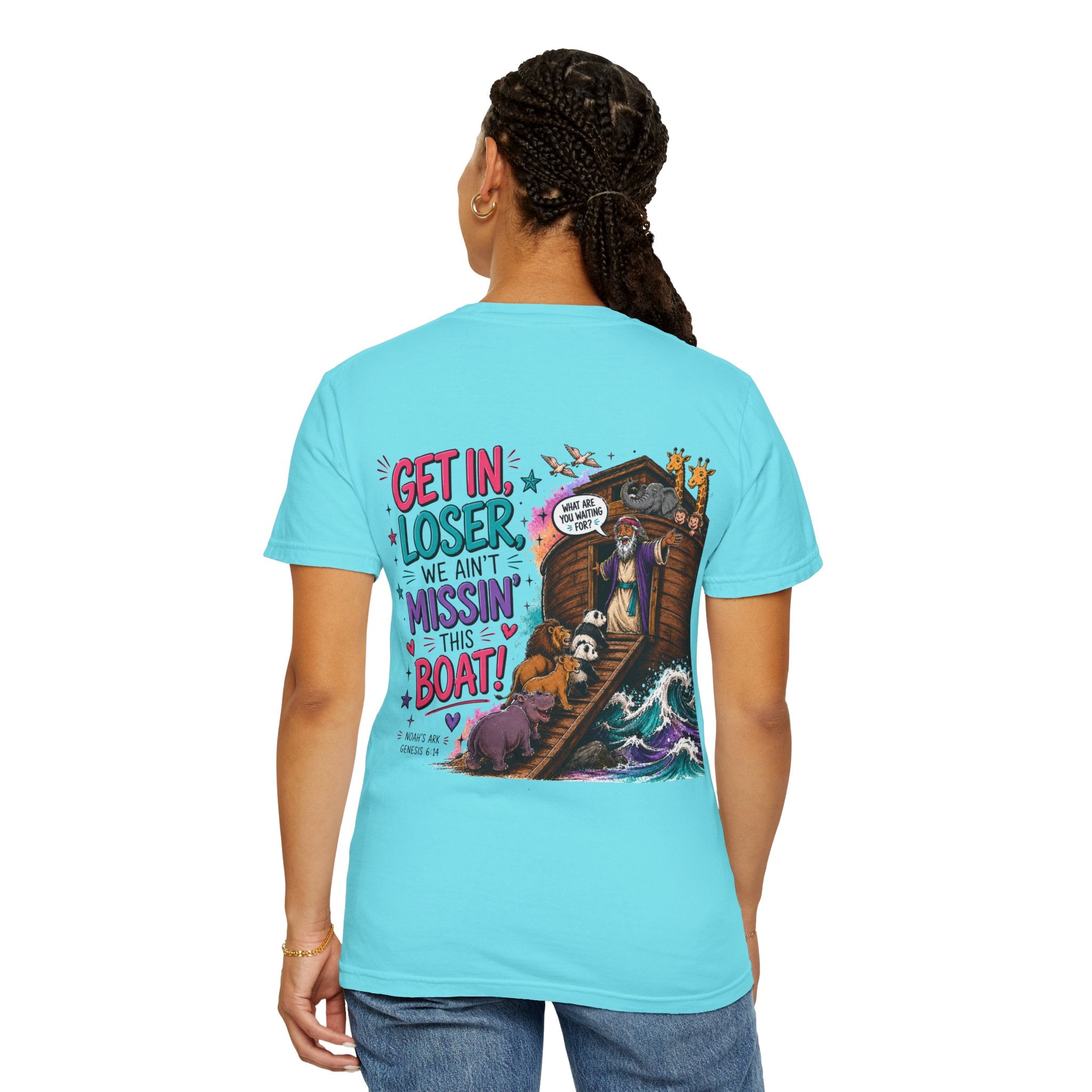 T-Shirt — "Get in Loser, We Aint Missin' This Boat" Graphic Tee