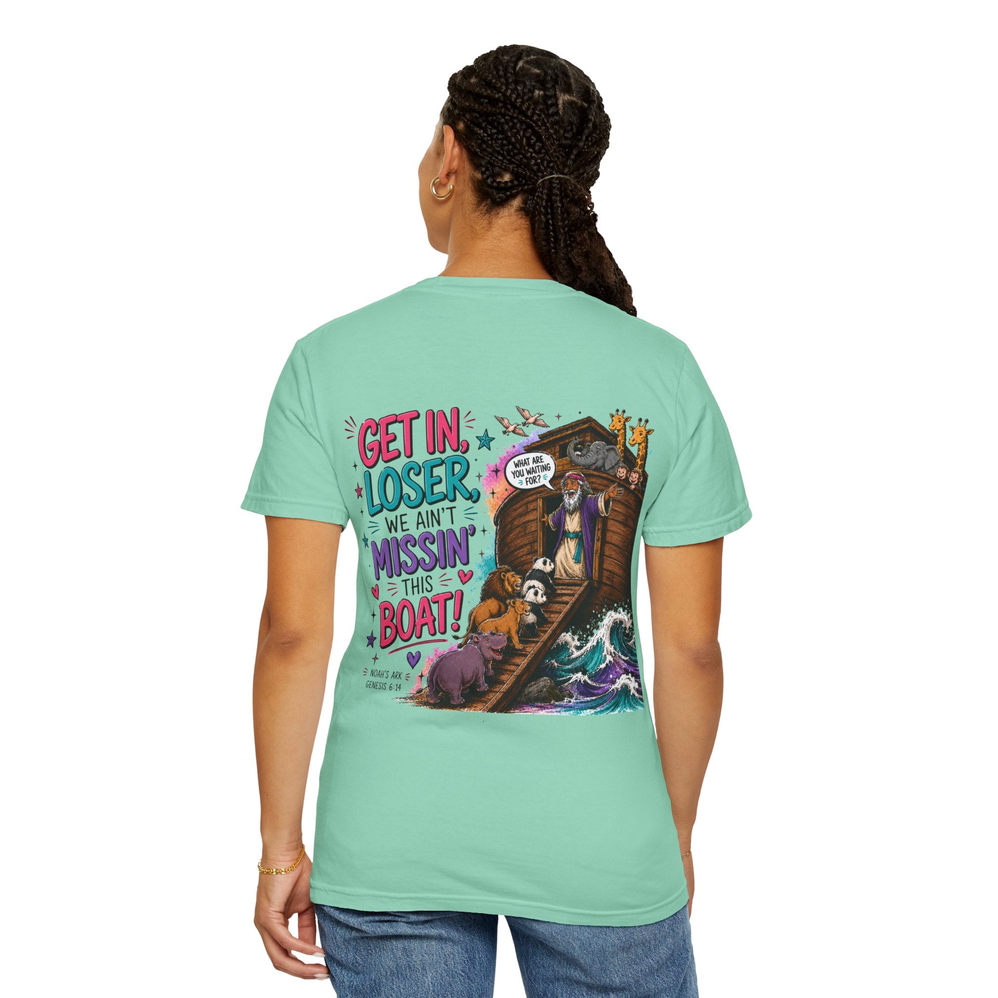 T-Shirt — "Get in Loser, We Aint Missin' This Boat" Graphic Tee