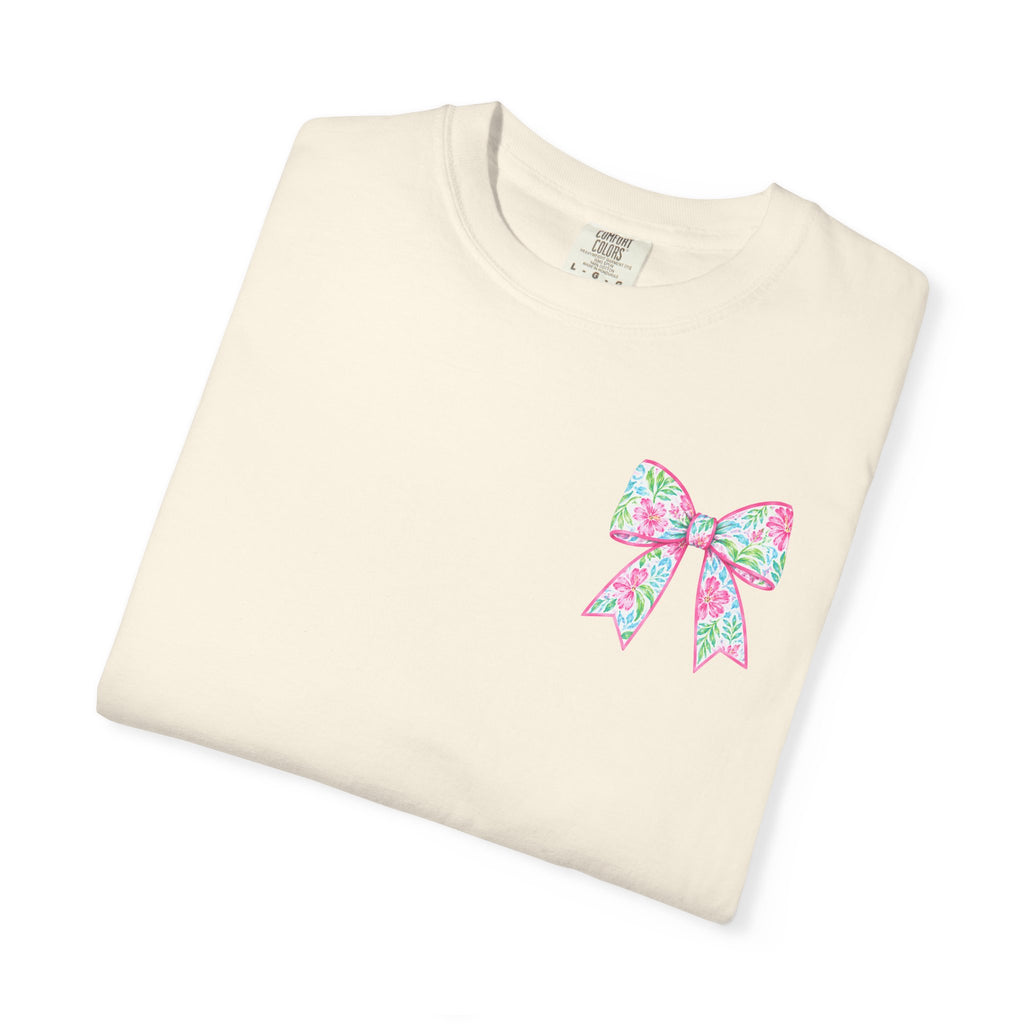 “If the Good Lord Is Willin” Floral Graphic T-Shirt