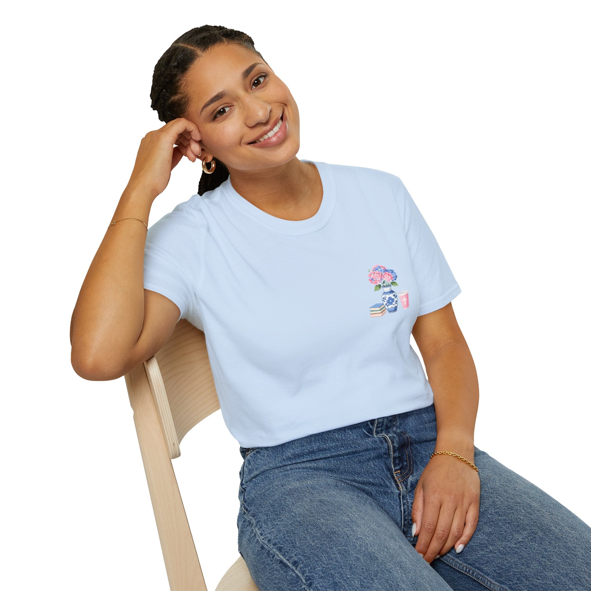 Jeremiah 29:11 Floral Bible Verse T-Shirt