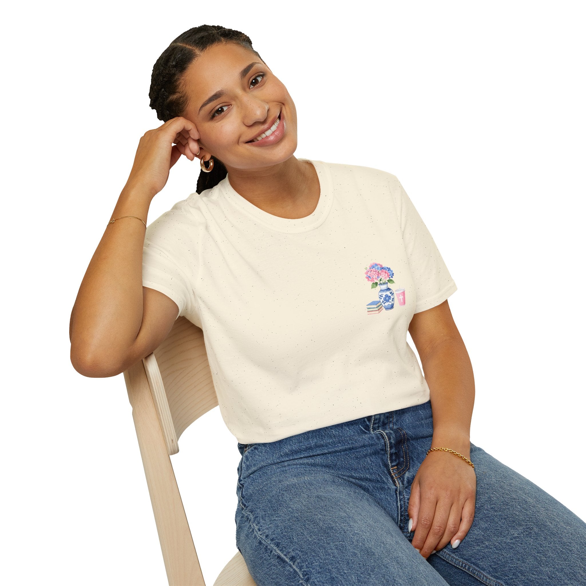 Jeremiah 29:11 Floral Bible Verse T-Shirt