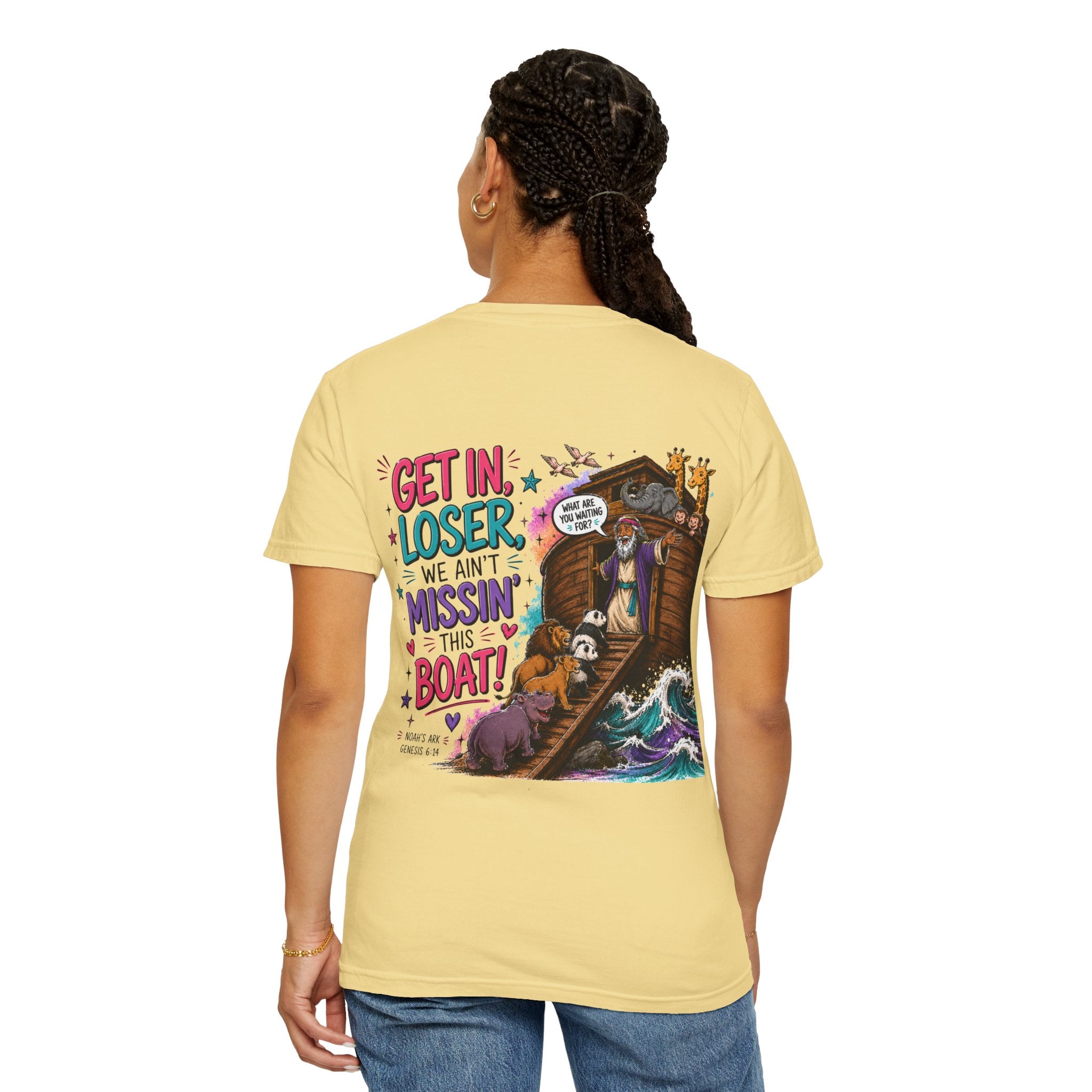 T-Shirt — "Get in Loser, We Aint Missin' This Boat" Graphic Tee