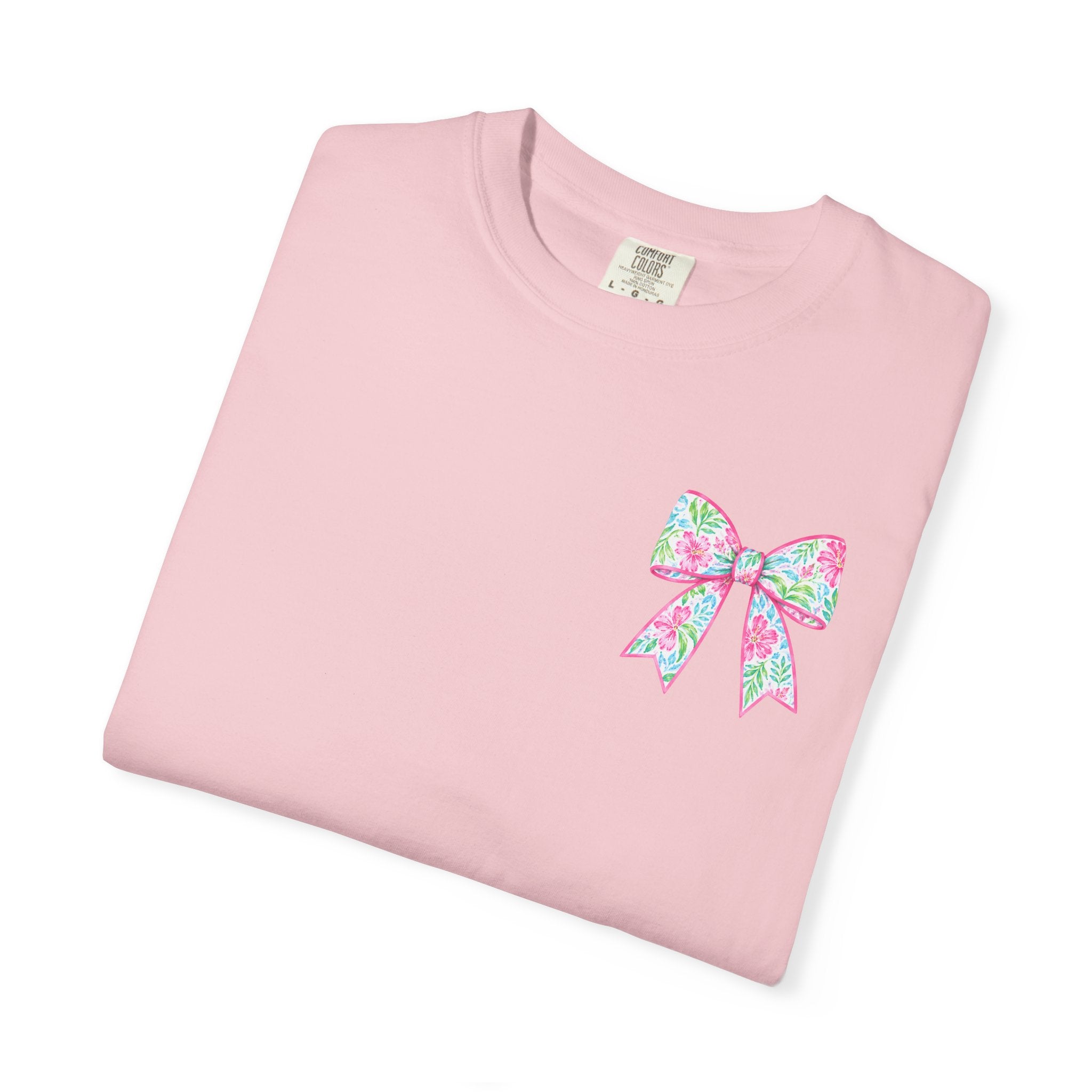 “If the Good Lord Is Willin” Floral Graphic T-Shirt