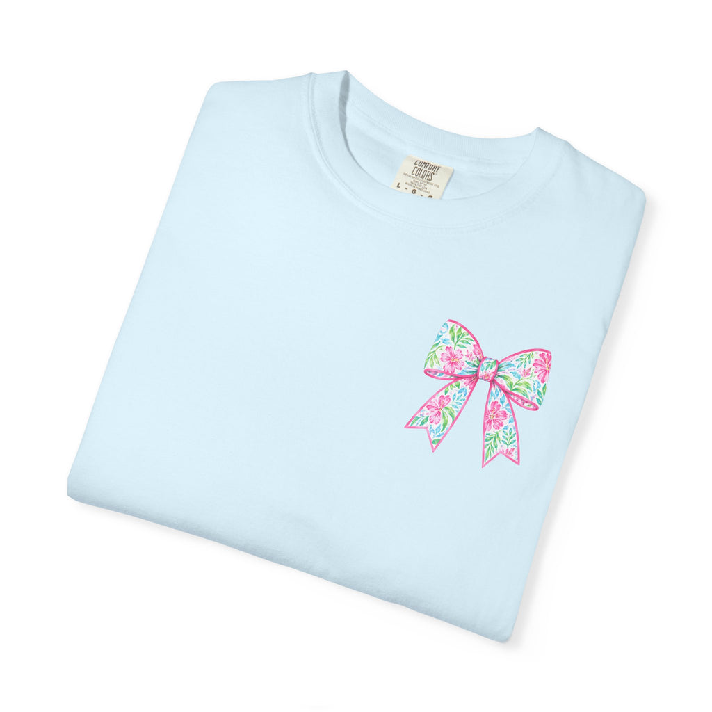 “If the Good Lord Is Willin” Floral Graphic T-Shirt
