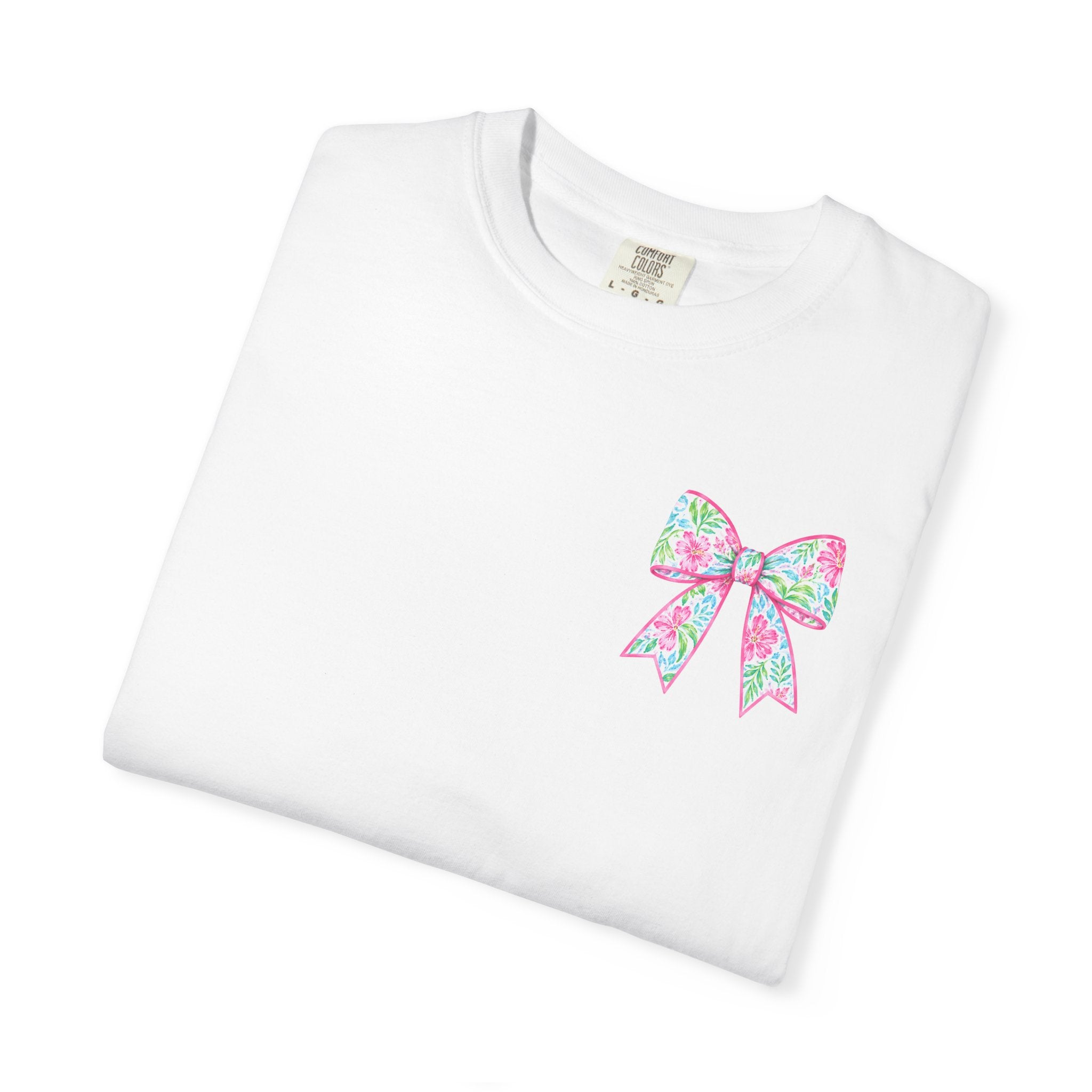 “If the Good Lord Is Willin” Floral Graphic T-Shirt