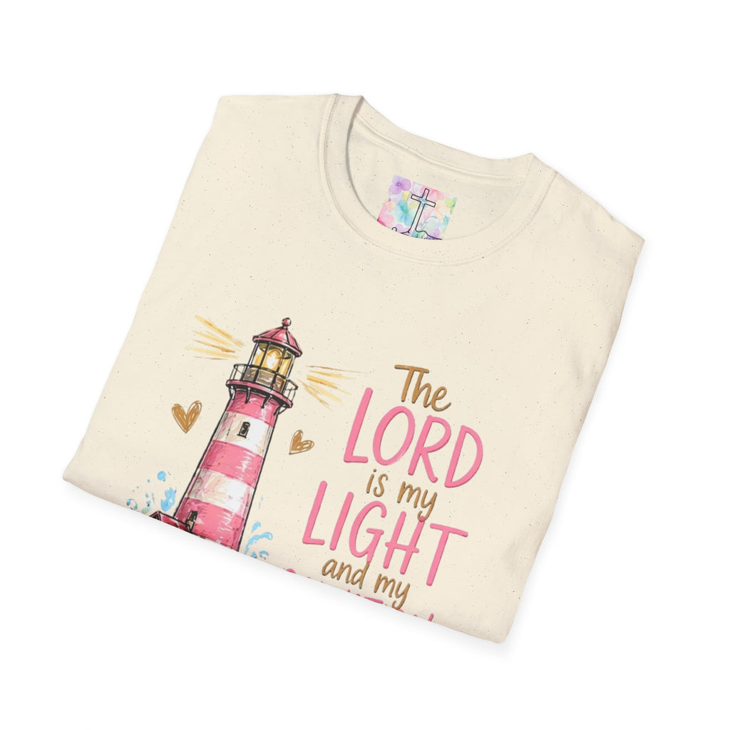The Lord Is My Light Lighthouse Christian T-Shirt