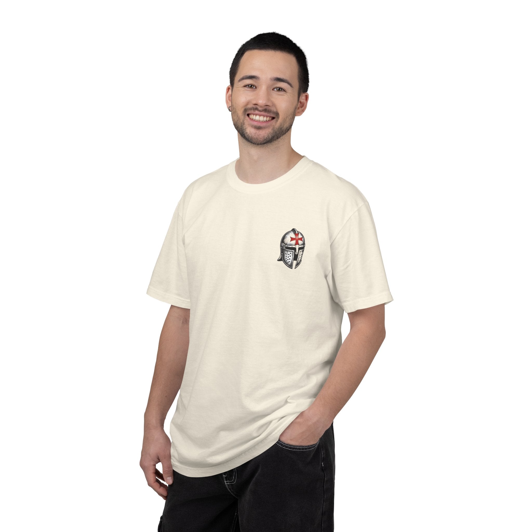 Crusader Defender of Faith T-Shirt — Medieval Knight Graphic Tee