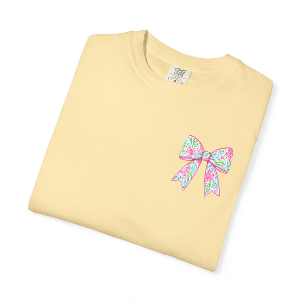 “If the Good Lord Is Willin” Floral Graphic T-Shirt