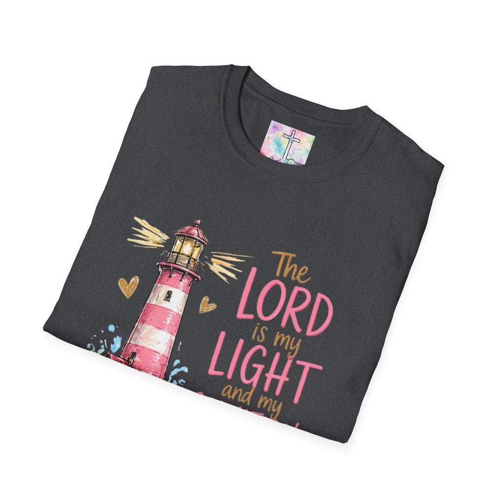 The Lord Is My Light Lighthouse Christian T-Shirt