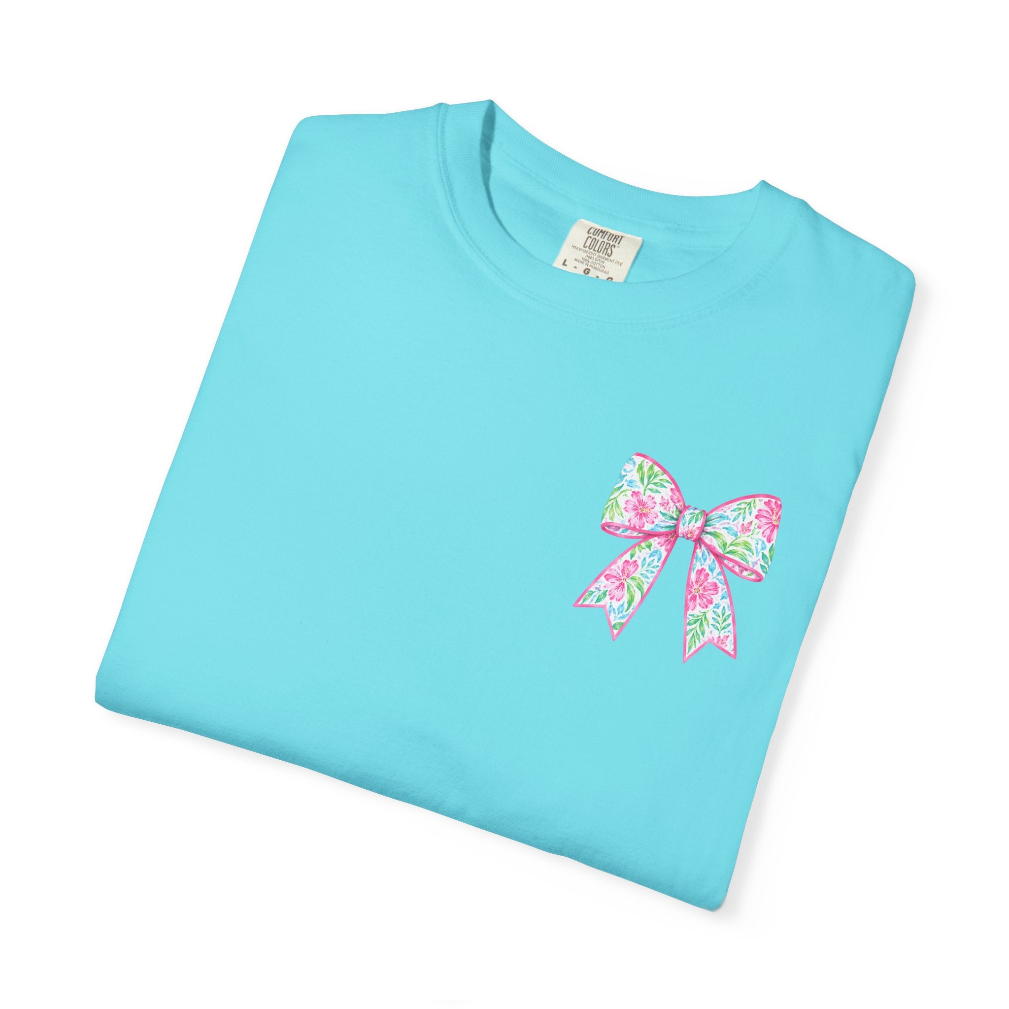 “If the Good Lord Is Willin” Floral Graphic T-Shirt