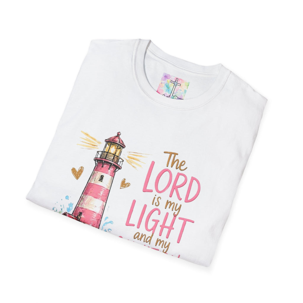 The Lord Is My Light Lighthouse Christian T-Shirt