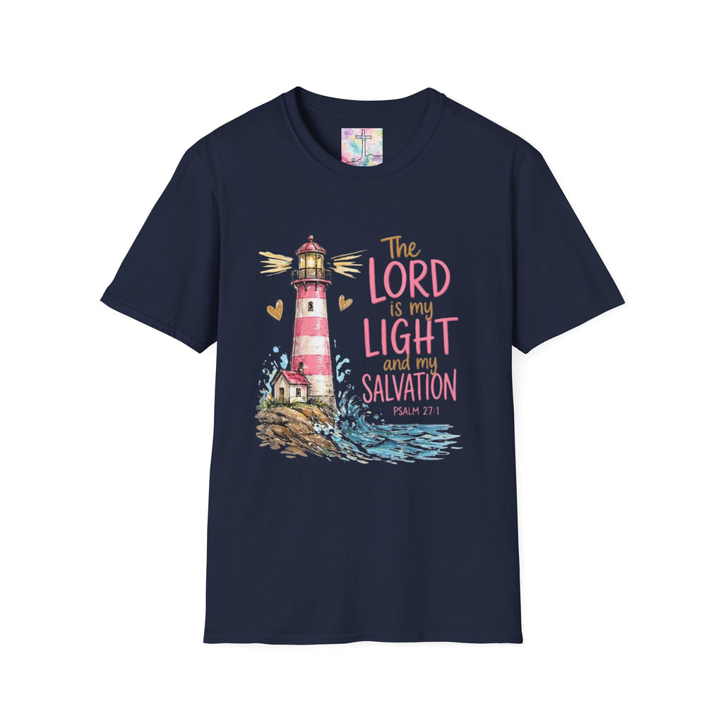 The Lord Is My Light Lighthouse Christian T-Shirt